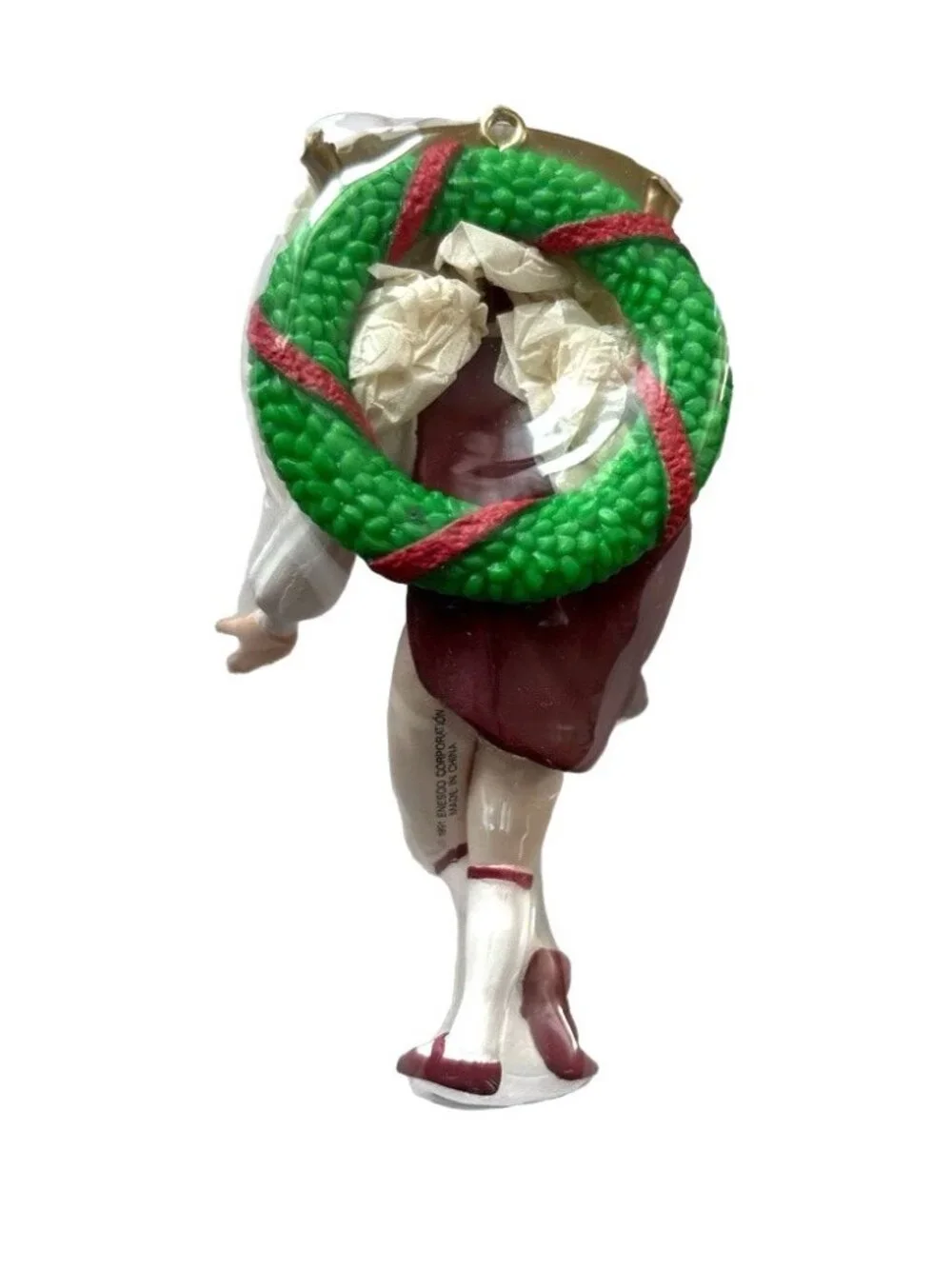 ENESCO Ornament Multicolor Nutcracker Collectible Claras Prince Vtg Christmas